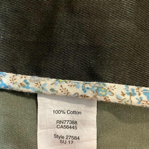 J. Crew Olive Green Boyfriend Relaxed Fit Field Jacket Size XS - Picture 16 of 16